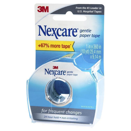 Nexcare Micropore Gentle Paper Tape with Dispenser