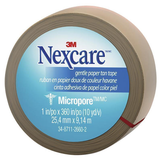 Nexcare Micropore Gentle Paper Tape – Beige